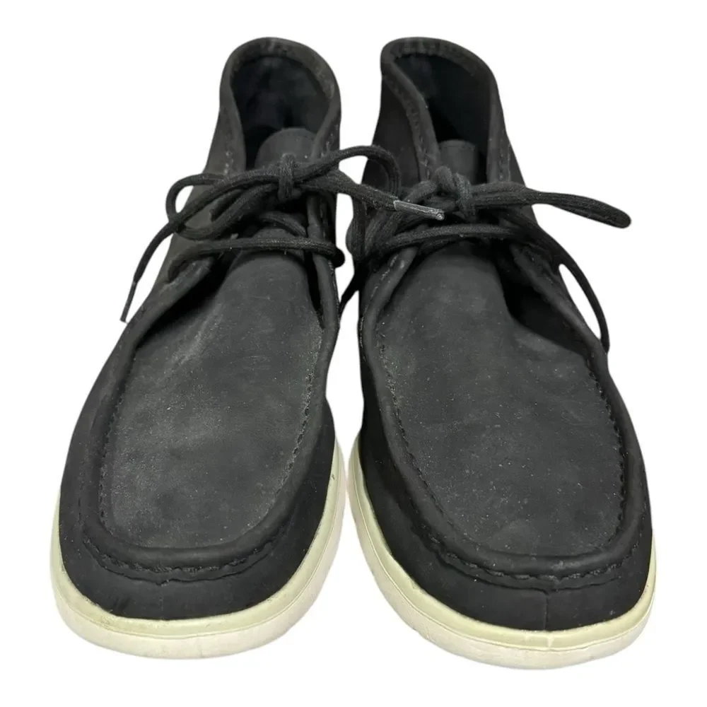 Ugg Men's Hendrickson Black Leather Chukka Boots 10